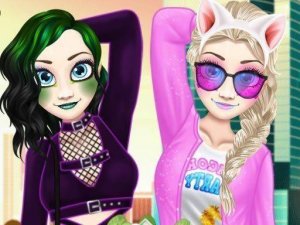 Princess Ella Soft vs Grunge Dress Up Game
