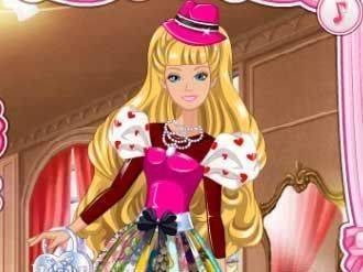 Barbie Valentine Patchwork Dress Designer