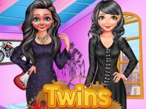 Twins Punk Fashion Dress Up Game