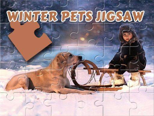 Winter Pets Jigsaw Puzzle
