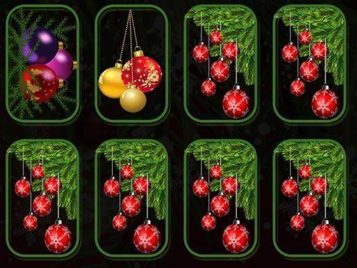 Holiday Ornament Memory Puzzle
