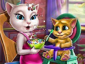 Angela Toddler Feed Online Game