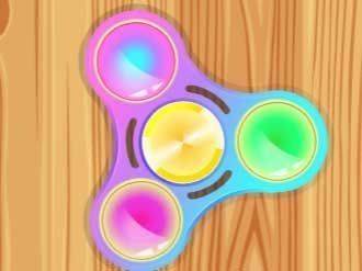 Fidget Spinner Hero Decoration Game