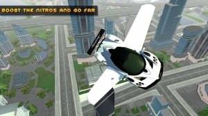 Flying Car Real Driving Simulator Game