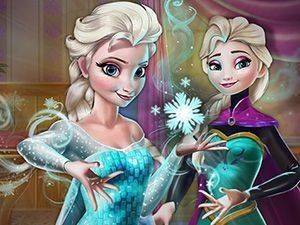 Elsa Secret Transform Online Puzzle Game