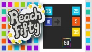 Reach Fifty Puzzle Game