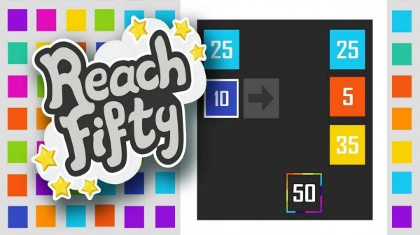 Fifty Sum Number Puzzle