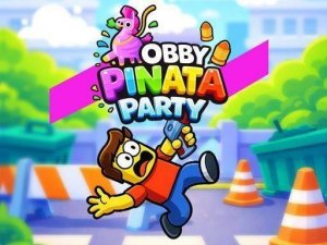 Obby Pinata Party - Fun Adventure Game