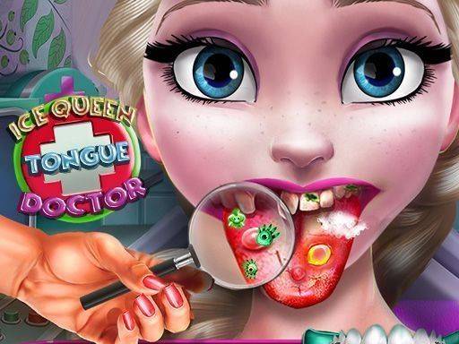 Ice Queen Tongue Doctor Online Game