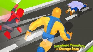 Superhero Transform Change Race: Action Adventure Game