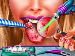 Ellie Tongue Doctor - Online Medical Game