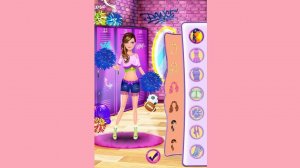 High School Cheerleader Dressup Online Game
