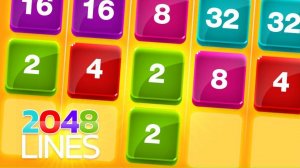 2048 Lines Puzzle Game