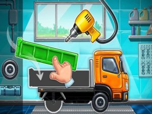 Kids Truck Factory Game