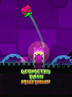 Geometry Dash Neon Rush Runner