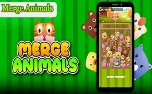 Merge Animals: Fun Casual Merge Puzzle Game for All Ages